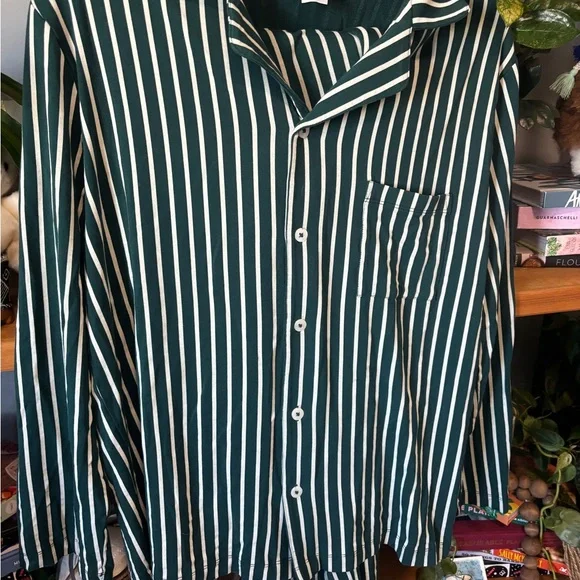 Hanna Andersson Adult Long Sleeve HannaSoft™ Pajama Set | Small - Picture 2 of 6